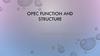 OPEC function and structure