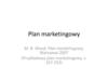 Plan marketingowy