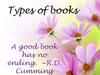 Types of books