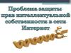 Проблемы защиты прав на интеллектуальную собственность в сети Интернет