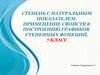 Степень с натуральным показателем. Применение свойств к построению графиков степенных функций. 7 класс