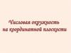 Числовая окружность на координатной плоскости