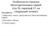 Особенности строения Многощетинковых червей