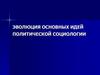 Политическая социология: Эволюция основных идей в политической социологии (презентация)