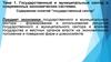 Государственный и муниципальный сектор в современных экономических системах. Тема 1-3
