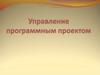 Управление программным проектом