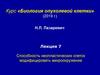 Способность неопластических клеток модифицировать микроокружение. Лекция 7