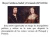 Los Reyes Católicos