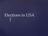 Elections in USA
