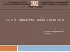 Good manufacturing practice
