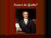 J.W. Goethe (1749-1832)