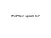 WinPhlash update SOP