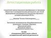 Аттестационная работа. Значимость наследия У. Шекспира для поколения 21 века
