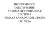 Программное обеспечение. Автоматизированная система Smart Banking Solutions (АС SBS)