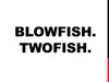 Blowfish — криптографический алгоритм. Twofish — симметричный алгоритм блочного шифрования
