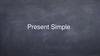 Present Simple