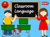 Classroom language