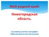 Мой родной край: Нижегородская область. Викторина
