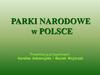 Parki narodowe w Polsce