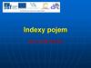 Indexy pojem OA a VOŠ Příbram