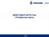 Дебетовая карта Visa «Телефонная карта»