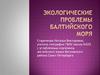 Экологические проблемы Балтийского моря