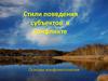 Стили поведения субъектов в конфликте