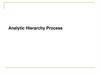 Analytic Hierarchy Process
