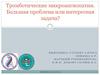 Тромботические микроангиопатии. Большая проблема или интересная задача