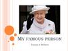My famous person Elizabeth II