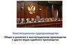 Конституционное судопроизводство