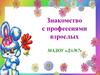 Знакомство с профессиями взрослых (для дошкольников)