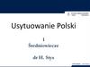 Usytuowanie Polski