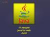 Java for web. Junit