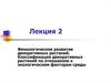 Фенологическое развитие декоративных растений. Лекция 02