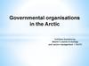Governmental organisations in the Arctic